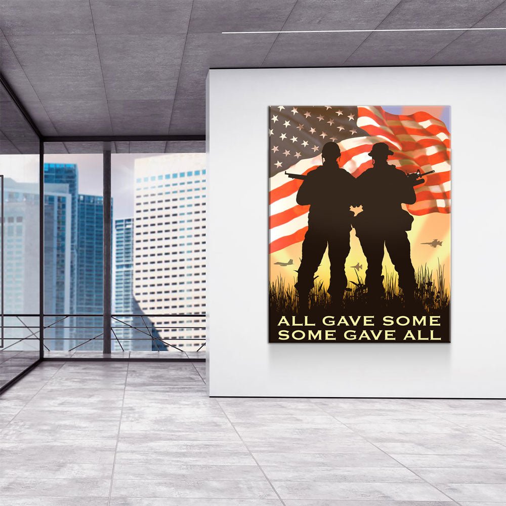 all-gave-some-some-gave-all-canvas-wall-art-american-flag-veteran-decor-471293