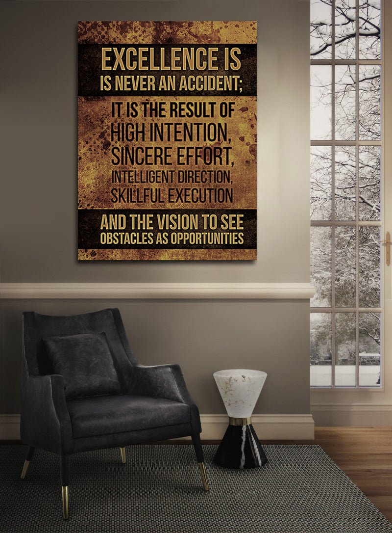excellence-is-never-an-accident-canvas-wall-art-motivational-wall-decor-503639