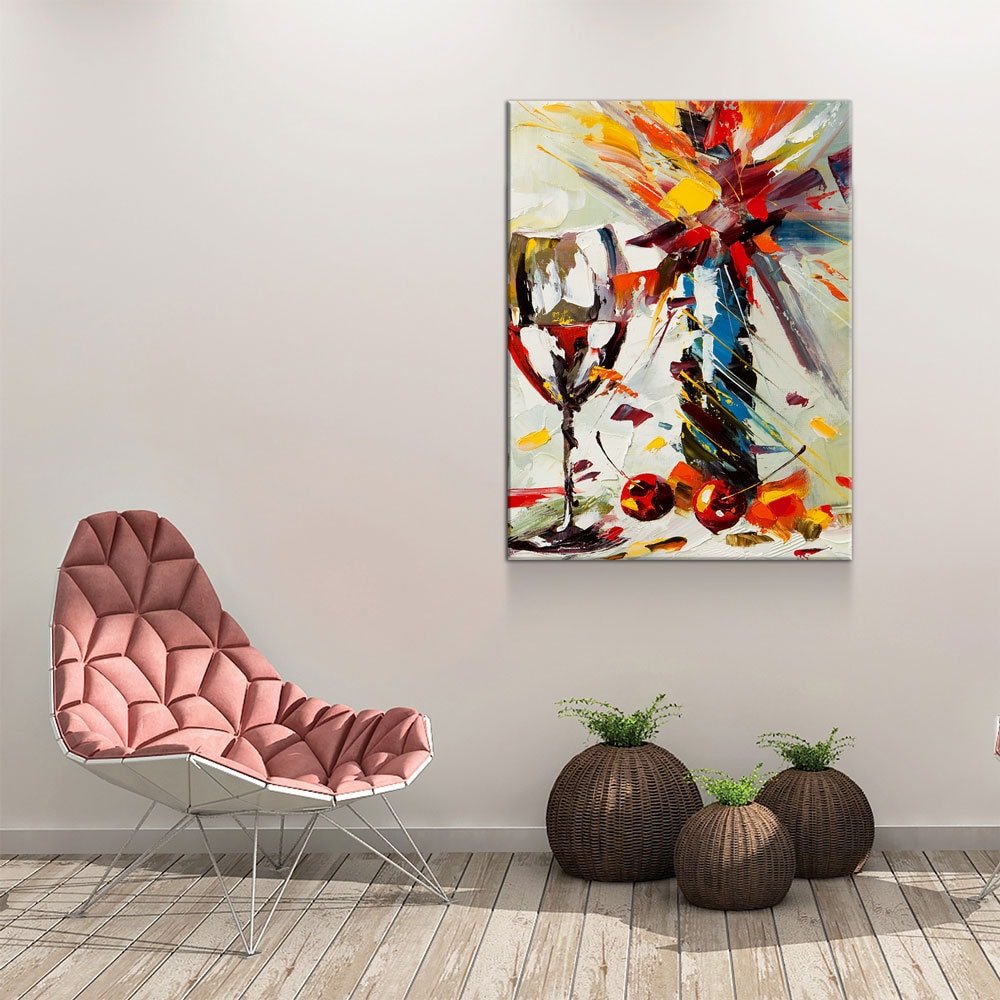 wine-and-flowers-abstract-canvas-wall-art-wine-decor-with-flowers-abstract-wine-art-kitchen-decor-bar-decor-816105